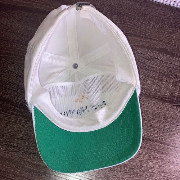 Vintage First Flight White & Yellow Adjustable Hat - Picture 8 of 10